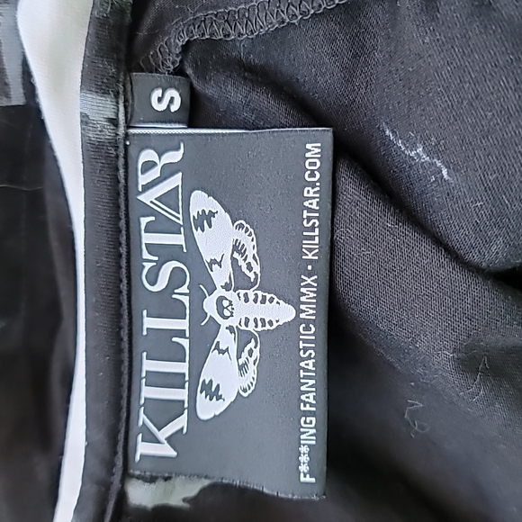 Killstar Dye Fast Babydoll Dress with Collar NWOT - Picture 8 of 8